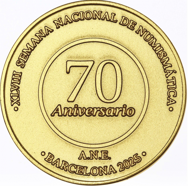 Medalla Semana XLVII Nacional de Numismática (2025)